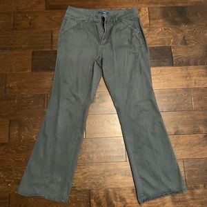 French Cuff Size 12 Women’s Grey Pants